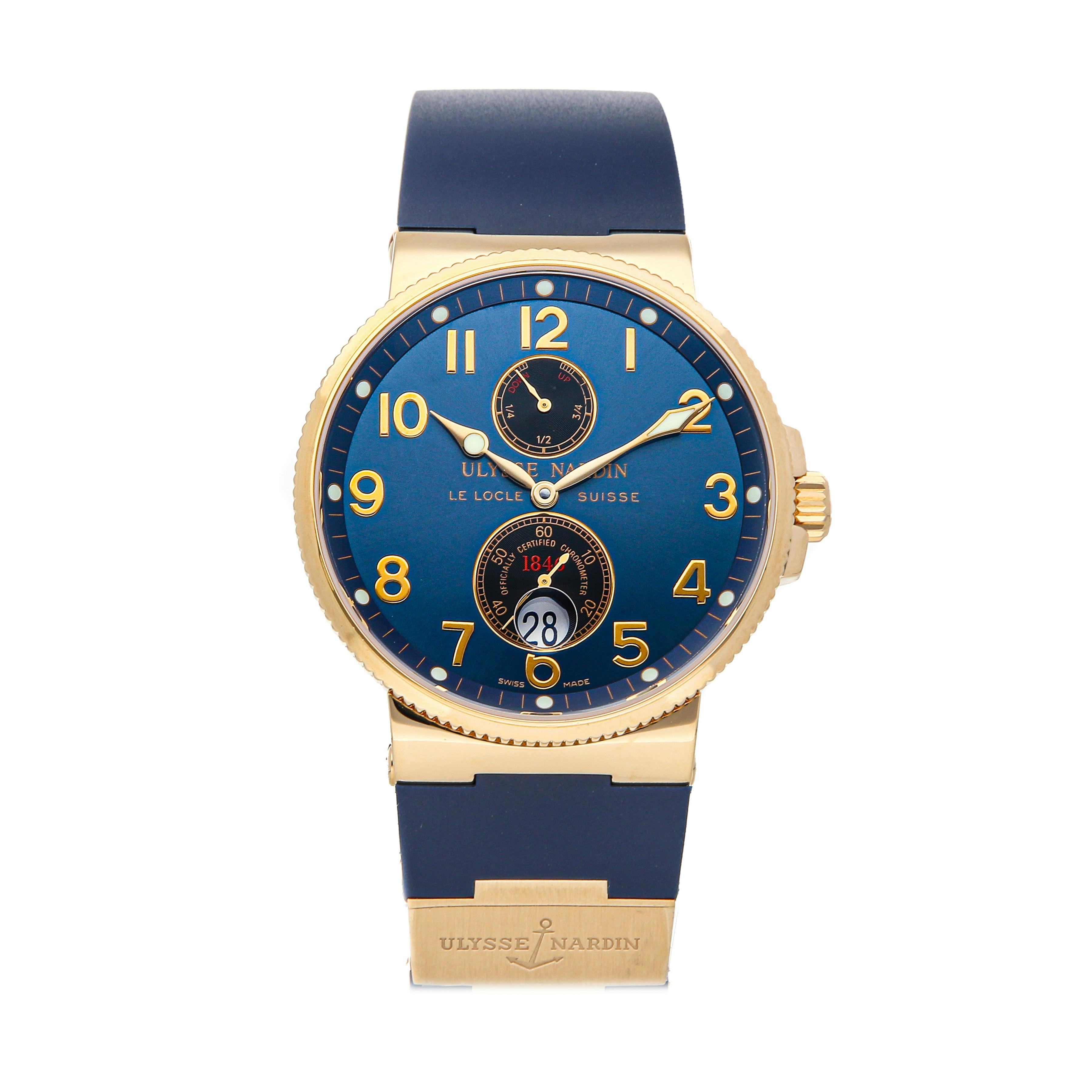 Ulysse Nardin Maxi Marine Chronometer 266 66 Govberg Jewelers